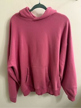 Abercrombie & Fitch Pink Pullover Hoodie